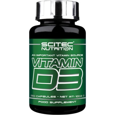 SciTec Vitamin D3 250 kapslí