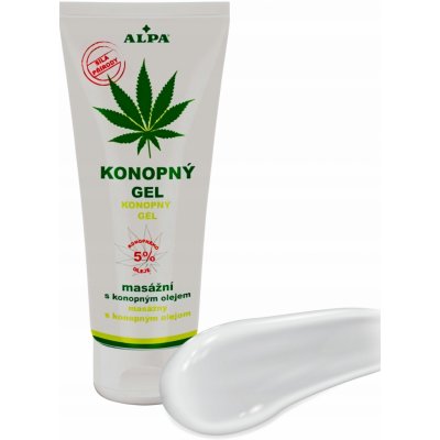 Alpa konopný gel masážní 100 ml – Zboží Dáma