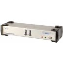 Aten CS-1782 KVM přepínač 2-port DVI KVMP USB, usb hub, audio 7.1, kabely