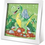 Wiky kreativita Kreativní set obraz s kamínky dino – Hledejceny.cz