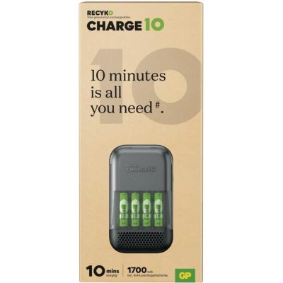 GP ReCyko Charge 10 + 4× AA ReCyko 1604849120 – Zboží Živě