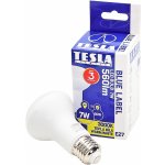 Tesla LED žárovka Reflektor R63 E27 7W 230V 560lm 20 000h 3000K Teplá bílá 180° CRIRA≥80 – Hledejceny.cz