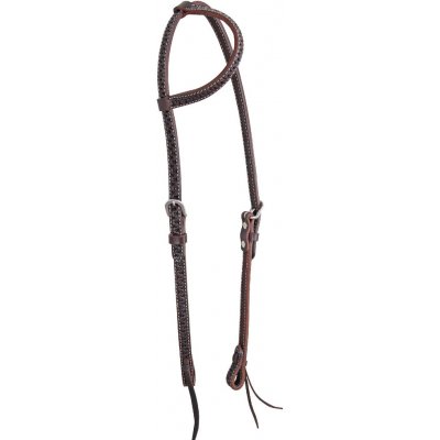 POOL’S Westernová uzdečka jednouška SNAKE 23748 koňak – Zboží Dáma
