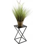 HowHomely Stojan na květiny 40x24 černá DD0113 – Zboží Dáma