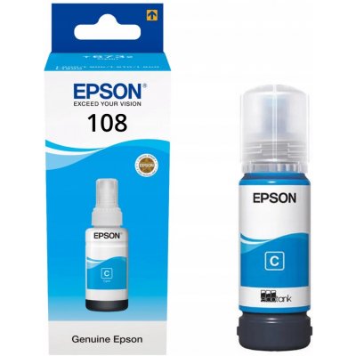 Inkoust Epson 108 Cyan - originální – Zboží Živě