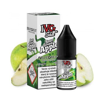 IVG E-Liquids Salt Sour Green Apple 10 ml 20 mg