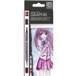 Marabu Graphix Metropolitan Aquarelové popisovače sada 6ks – Zboží Mobilmania