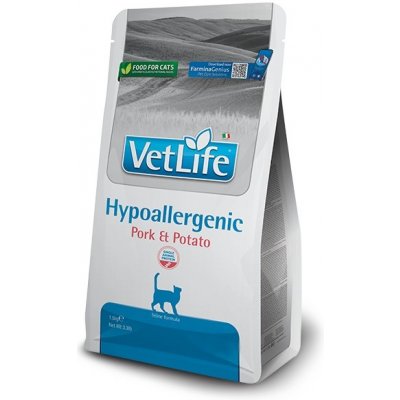 Vet Life Natural CAT Hypo Pork & Potato 1,5 kg – Hledejceny.cz