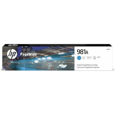 HP 981A originální inkoustová kazeta azurová J3M68A – Zbozi.Blesk.cz