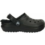 Crocs CLASSIC LINED CLOG K Černá – Zboží Mobilmania