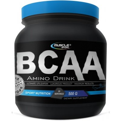 MuscleSport Amino Drink BCAA 500 g – Zboží Mobilmania