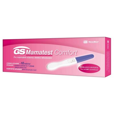 GS Mamatest Comfort 10 Těhotenský test 1 ks – Zboží Dáma