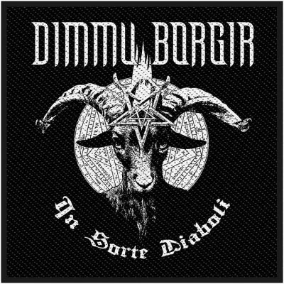 Dimmu Borgir nášivka 100 x100mm, In Sorte Diaboli