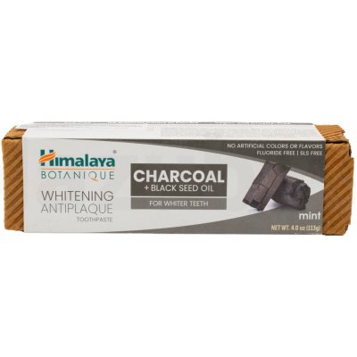 Himalaya Botanique Charcoal Whitening Antiplaque 113 g – Hledejceny.cz