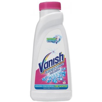 Vanish Oxi Action Crystal White tekutý odstraňovač skvrn na bílé prádlo 1 l