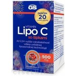 GS Vitamin Lipo C 500 mg se šípky XXL 110 kapslí – Hledejceny.cz