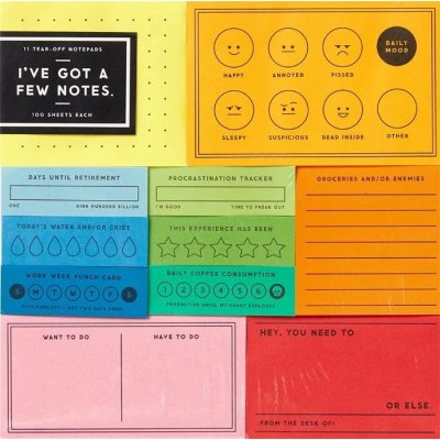 Ive Got A Few Notes Tear-off Notepad Set