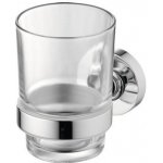 Ideal Standard IOM Kelímek na zubní kartáček - čiré sklo 6,6 x 10,3 x 9,6 cm - A9121AA – Hledejceny.cz