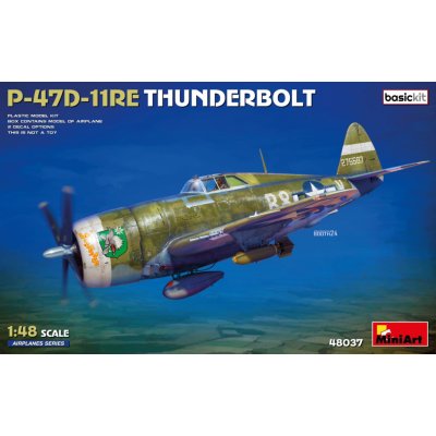 Miniart P-47D-11RE THUNDERBOLT. BASIC KIT 1:48 – Zboží Dáma