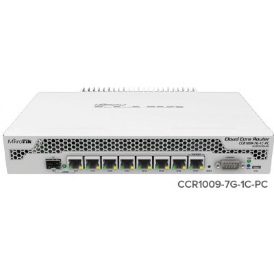 MikroTik CCR1009-7G-1C-PC – Zboží Mobilmania