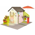 Smoby Domeček Frozen Disney Playhouse na podlaze s kuchyňkou na zahrádce se sprchou – Hledejceny.cz