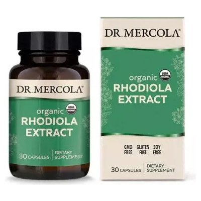 Dr. Mercola Rhodiola extrakt z rozchodnice růžové 340 mg 30 kapslí