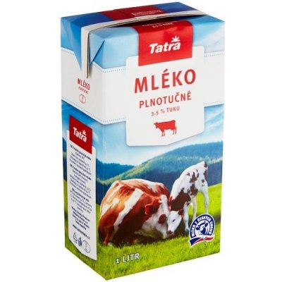 Tatra Plnotučné mléko 3,5% 1 l