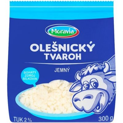 Moravia Olešnický tvaroh jemný 300 g – Zboží Dáma