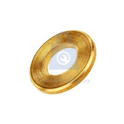 Podložka plochá se sraženou hranou, DIN 125B, mosazná (Ms) 4,3 - hobby balení, balení 1 ks – Sleviste.cz