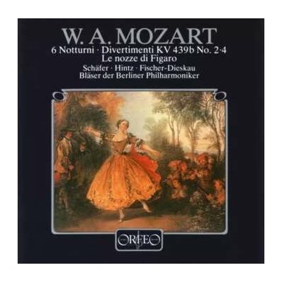 Wolfgang Amadeus Mozart: 6 Notturni Divertimenti KV 439b Nos.2, 4, "Le Nozze Di Figaro" CD – Hledejceny.cz
