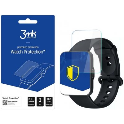 3mk Ochranná fólie pro Redmi Watch 3, (3ks), 5903108500210 – Zboží Mobilmania