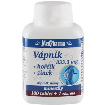 MedPharma Vápník hořčík zinek 107 tablet