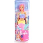 Barbie Dreamtopia mořská panna s růžovými vlasy – Zboží Mobilmania