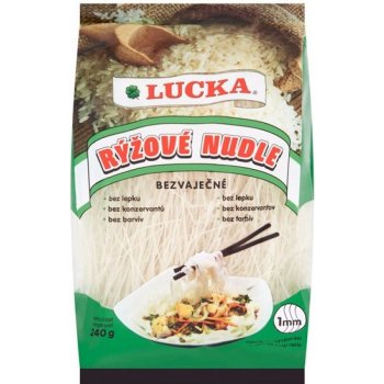 Lucka Rýžové nudle 1 mm 240g