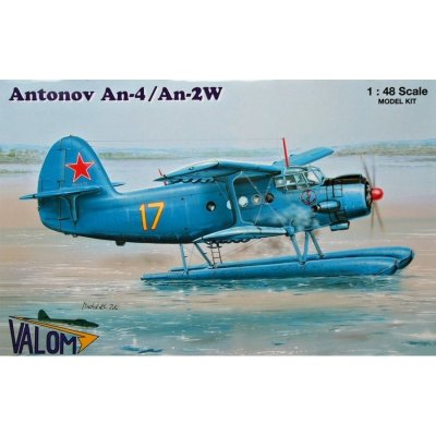 Valom Antonov An-4/An-2W floats Russia Poland 48004 1:48