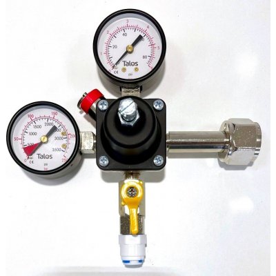 TALOS Redukční ventil CO2 1 odběr – Zboží Mobilmania