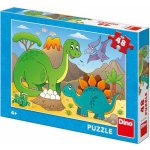 Puzzle Dino Dinosauři 48 puzzle (8590878371309)
