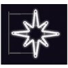 Vánoční osvětlení CITY SM-999037B Hvězdice 80x80 cm studená bílá