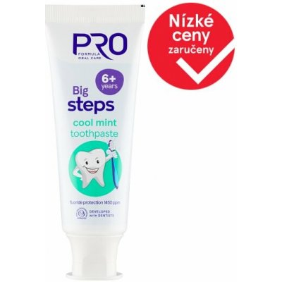 Pro Formula Big Steps Cool Mint pro děti od 6 let 75 ml – Hledejceny.cz