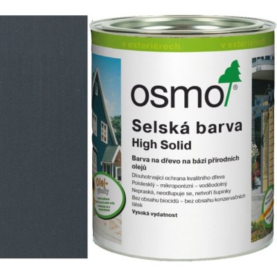 Osmo 2716 Selská barva 2,5 l Antracitově šedá – HobbyKompas.cz