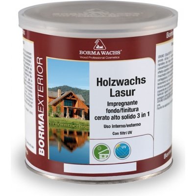 Borma Wachs Holzlasur 0,75 l bezbarvá – Sleviste.cz