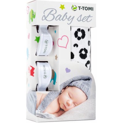 T-TOMI Bambusová osuška Gepard Skin – Zboží Dáma