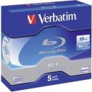 Verbatim BD-R SL 25GB 6x, jewel, 5ks (43715)