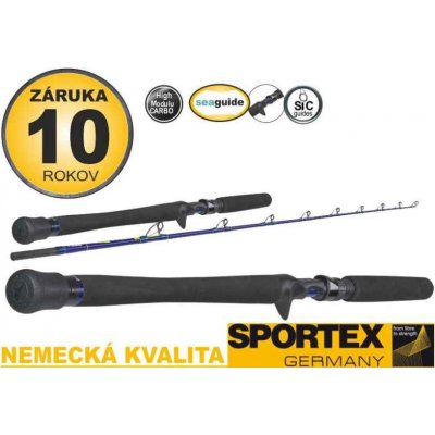 Sportex Neptoon Jigging Baitcast 1,85 m 20 lb 2 díly