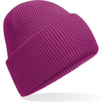 Beechfield Čepice Recycled B385R s manžetou festival fu Fuchsia – Hledejceny.cz
