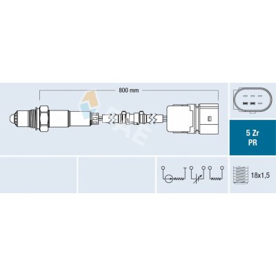 Lambda sonda FAE 75039