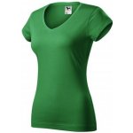 Malfini Fit V-neck 162 středně zelená – Zboží Dáma