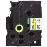 Brother TZE-SL661, žlutá / černá 36mm – Sleviste.cz