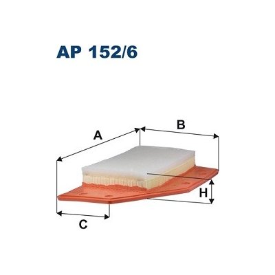 Vzduchový filtr FILTRON AP 152/6 – Hledejceny.cz