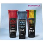 Dermacol Men Agent Eternal Victory sprchový gel 250 ml + Gentleman Touch sprchový gel 250 ml + Don´t worry be happy sprchový gel 250 ml + dárková sada pro muže – Zboží Dáma